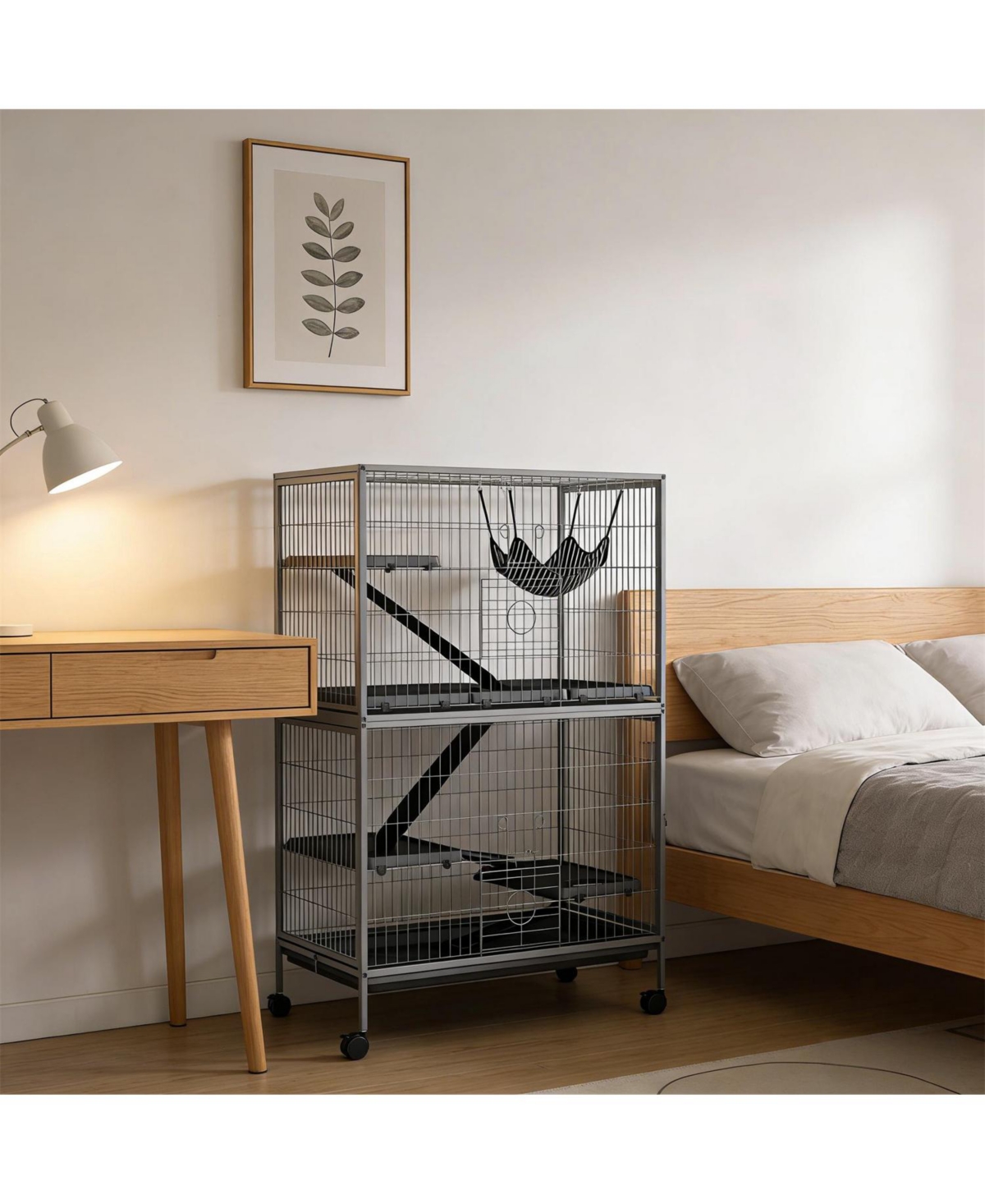 Aostirmotor Mobile Cat Habitat on Wheels