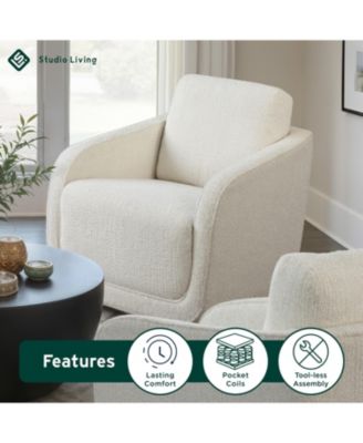 30" Luca Swivel Accent Chair