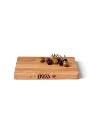 Chop-N-Slice Series Rectangular Wooden Maple Cutting Board, 20" x 15"