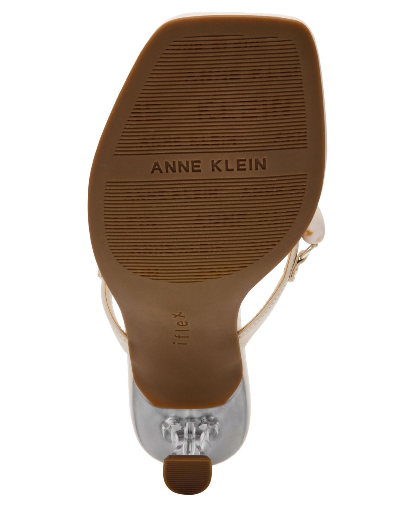 Женские сандалии Anne Klein Gwenn Thong Kitten Heel Dress Sandals, цвет: Костяной — фото 5