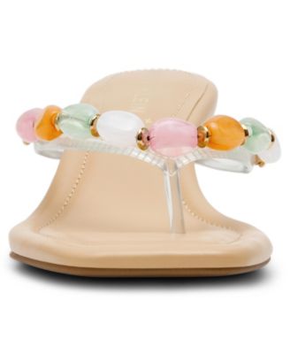 Women's Gwenn Thong Kitten Heel Dress Sandals