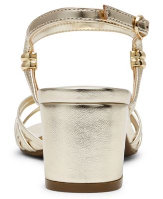 Women's Mikayla Block Heel Strappy Dress Sandals