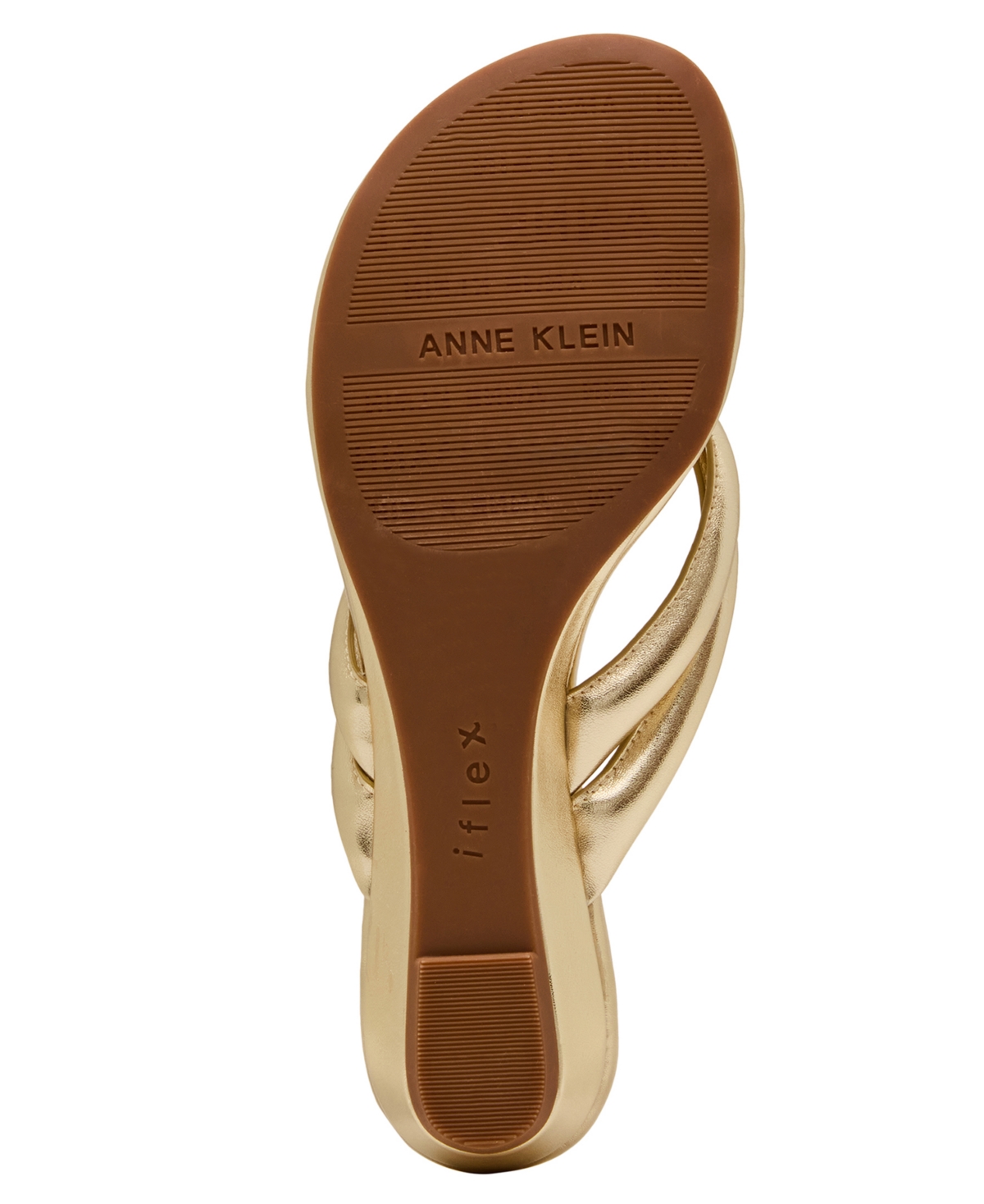 Anne Klein Women's Bari Slip-On Wedge Sandals