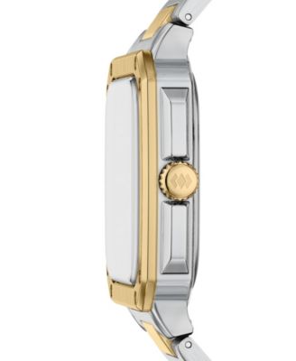 Men's Crosby Three-Hand Date Two-Tone Stainless Steel Watch, 42mm