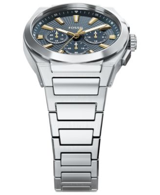 Men's Everett Chronograph Stainless Steel Watch, 44mm