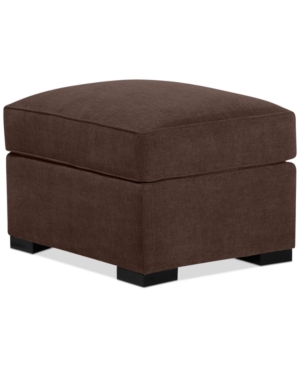 FURNITURE RADLEY 32" FABRIC OTTOMAN, CREATED FOR MACY'S