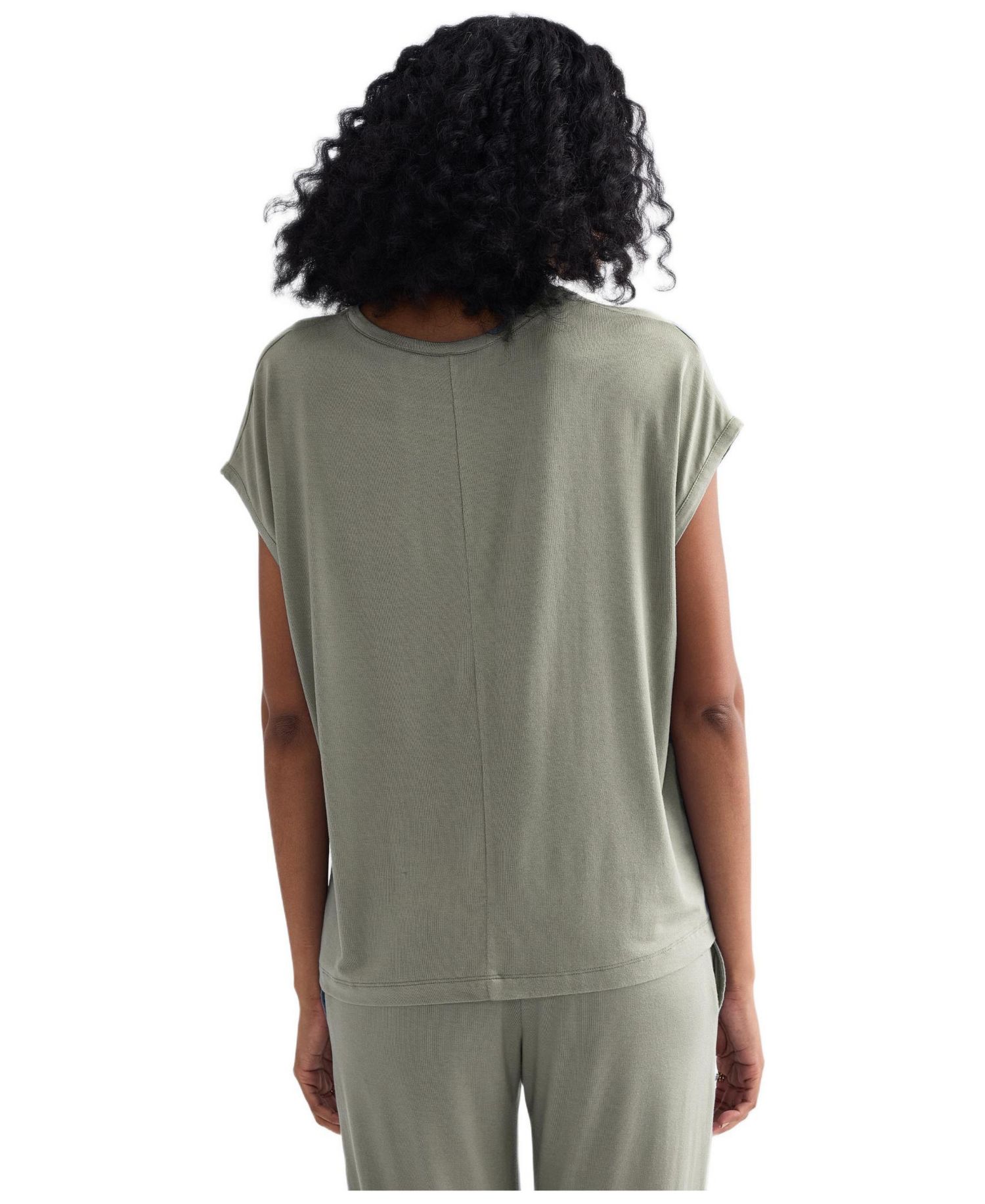 Women's Relaxed Tee in Olive