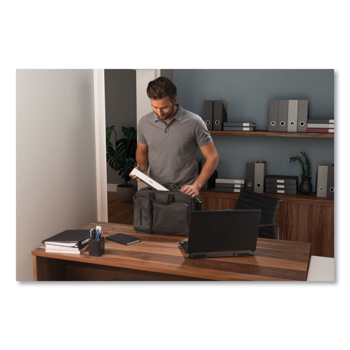 Brother Ds-640 Mobile Scanner, 600 Dpi, 1-Sheet Feeder, Compact Design