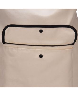 Laundry Duffle Bag, Cream and Black