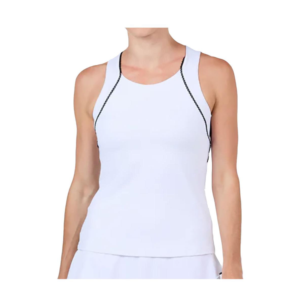 Sofibella Women's Mystic Sunrise 23 Inch Racerback Tennis Tank Tops