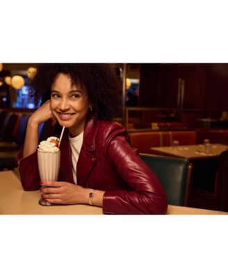 Women's Goddess of Time Rose Gold-Tone Stainless Steel Bracelet Watch 17mm