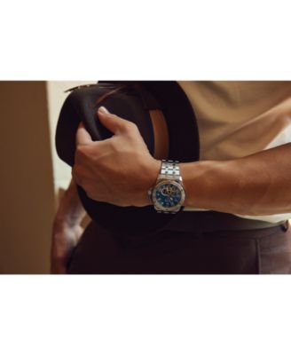 Men's Automatic Marine Star Marc Anthony Stainless Steel Bracelet Watch 45mm