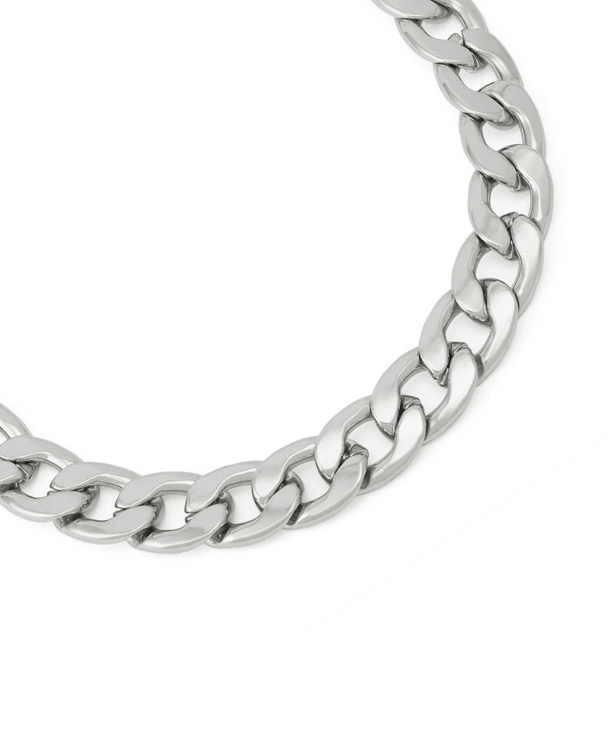 Steve Madden Faceted Curb Chain Anklet