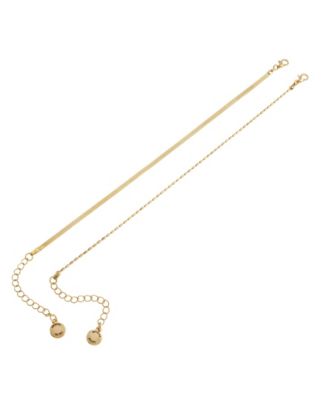 Delicate Chain Duo Anklet Set