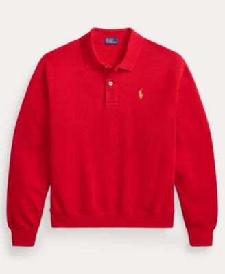 Women's Fleece Long-Sleeve Polo