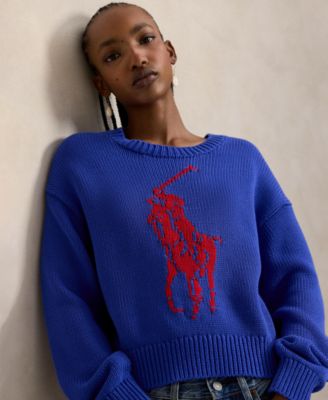 Women's Big Pony Crewneck Sweater