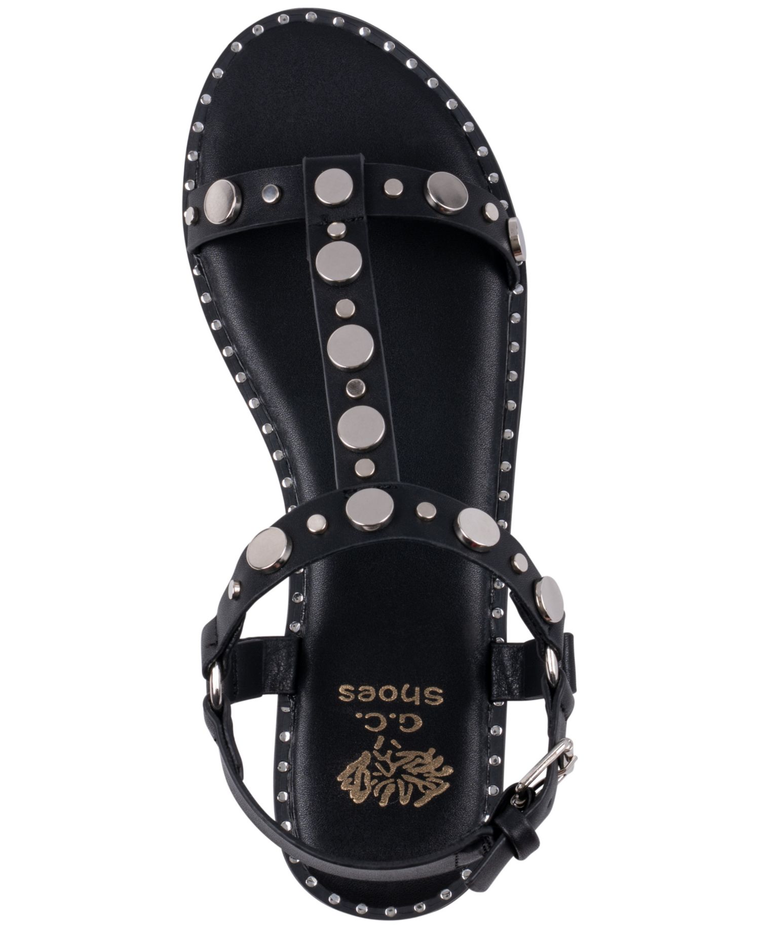 Women's Trinity Studded Strappy Flat Sandals