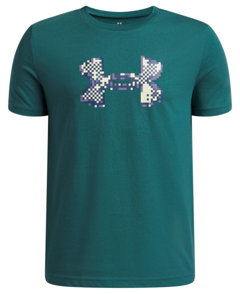 Детская футболка Under Armour Pixel Logo прямого кроя