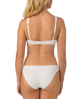 Women's Cabana Cotton Lace-Trim Bralette 010404