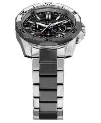 Armani Exchange Men's Quartz Chronograph 2-Tone Stainless Steel Watch, 44mm