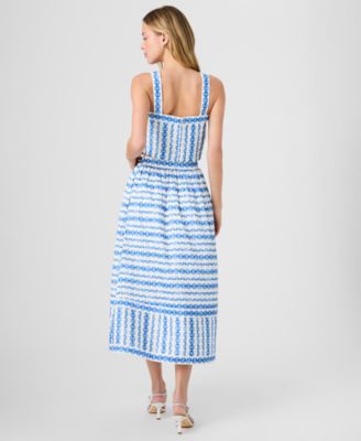 Women's Structured Sleeveless Taffeta Top