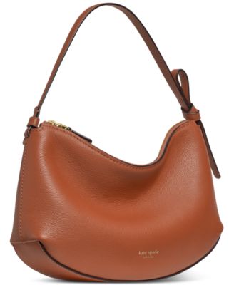 Loop Medium Pebbled Leather Shoulder Bag