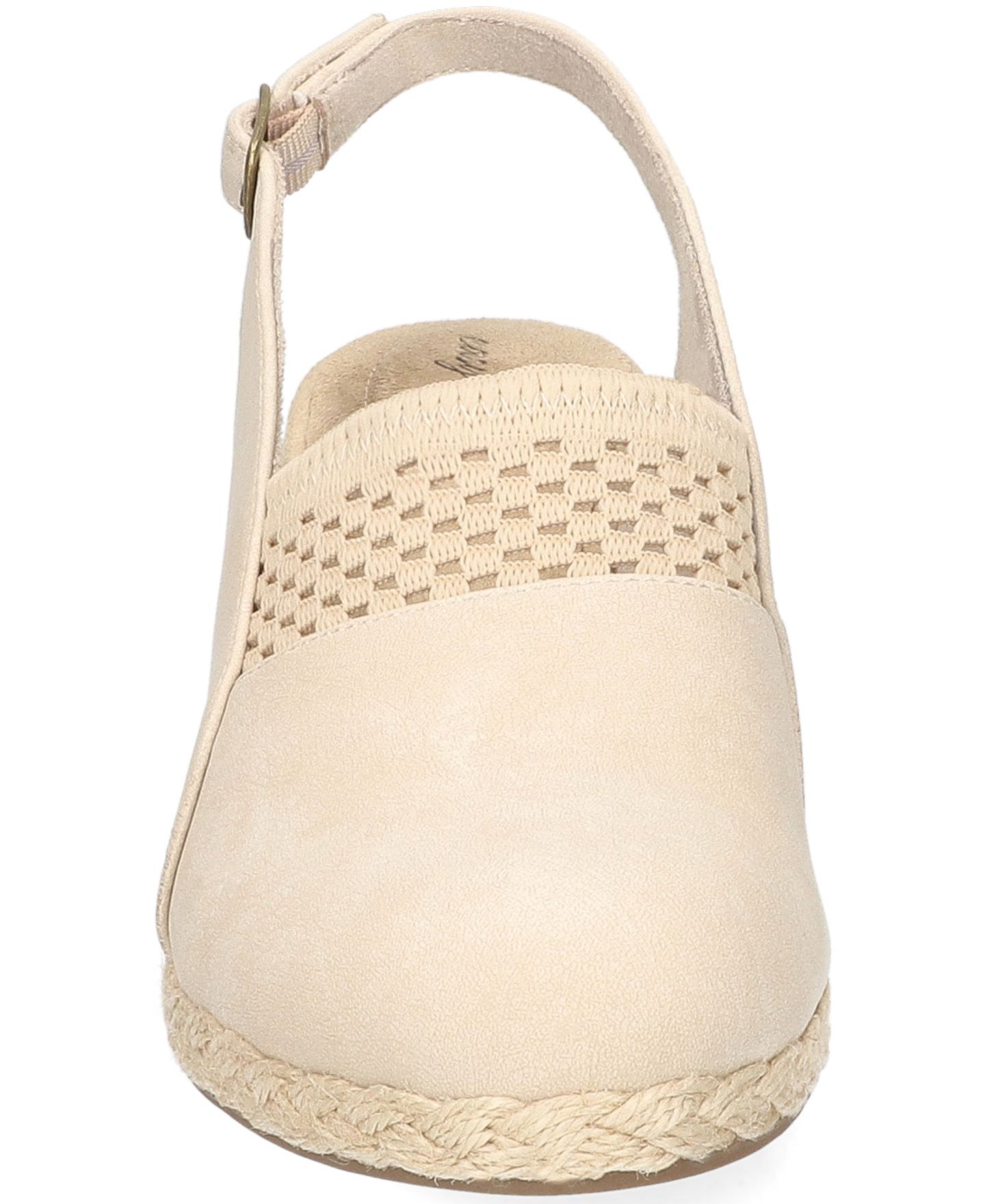 Женские сандалии Easy Street Aloha Espadrille Wedge, цвет: Костяной — фото 7