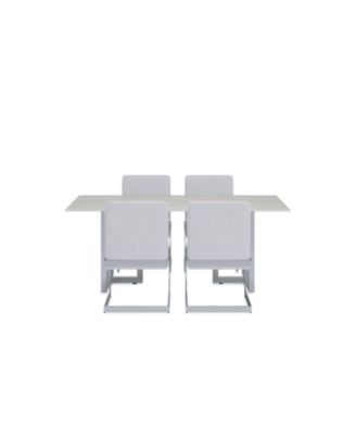 Emila 5-Pc. Dining Set (Rectangular Table & 4 Chairs), Created for Macy's