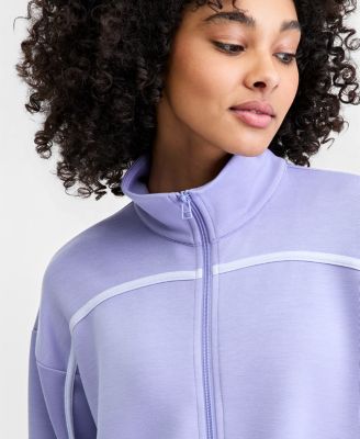 Women's Butter Soft Funnel-Neck Full-Zip Jacket