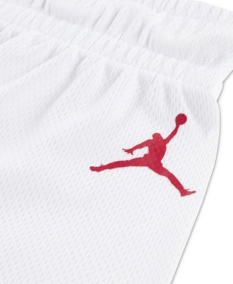 Boys' 8-20 Graphic Varsity-Style Mesh Shorts