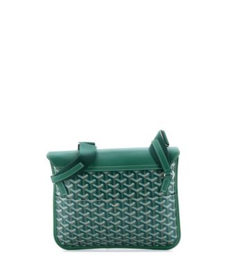 Coursier Messenger Bag Coated Canvas and Leather