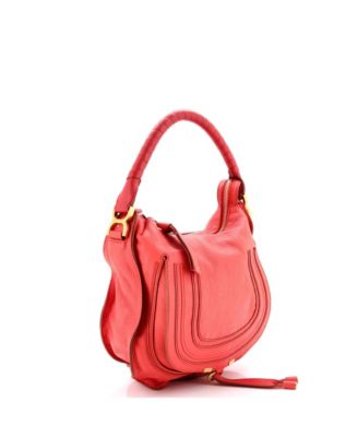 Small Marcie Hobo Leather
