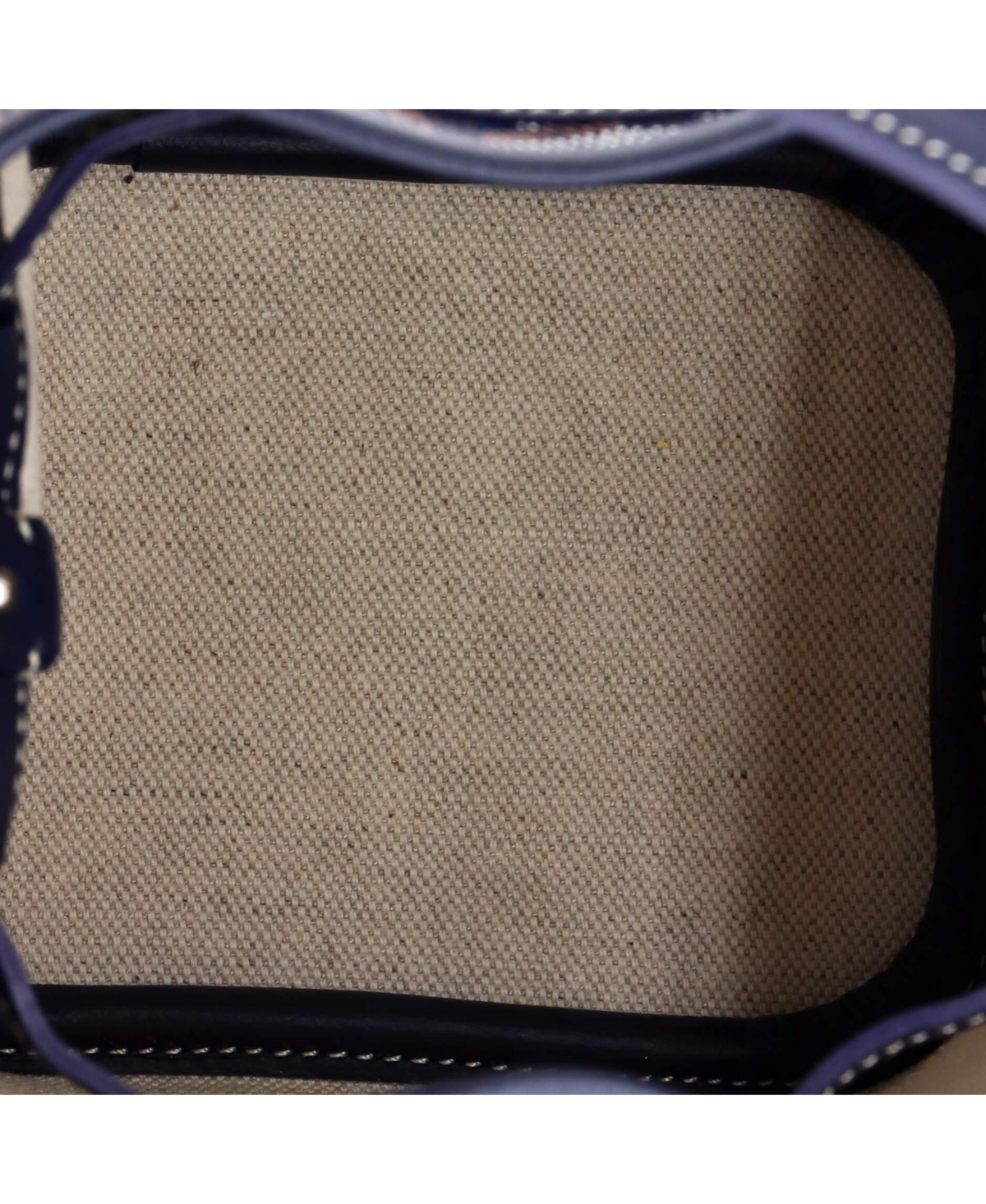 Pre-Owned Goyard Mini Petit Flot Bucket Bag Coated Canvas