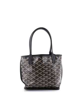 Mini Anjou Reversible Tote Coated Canvas