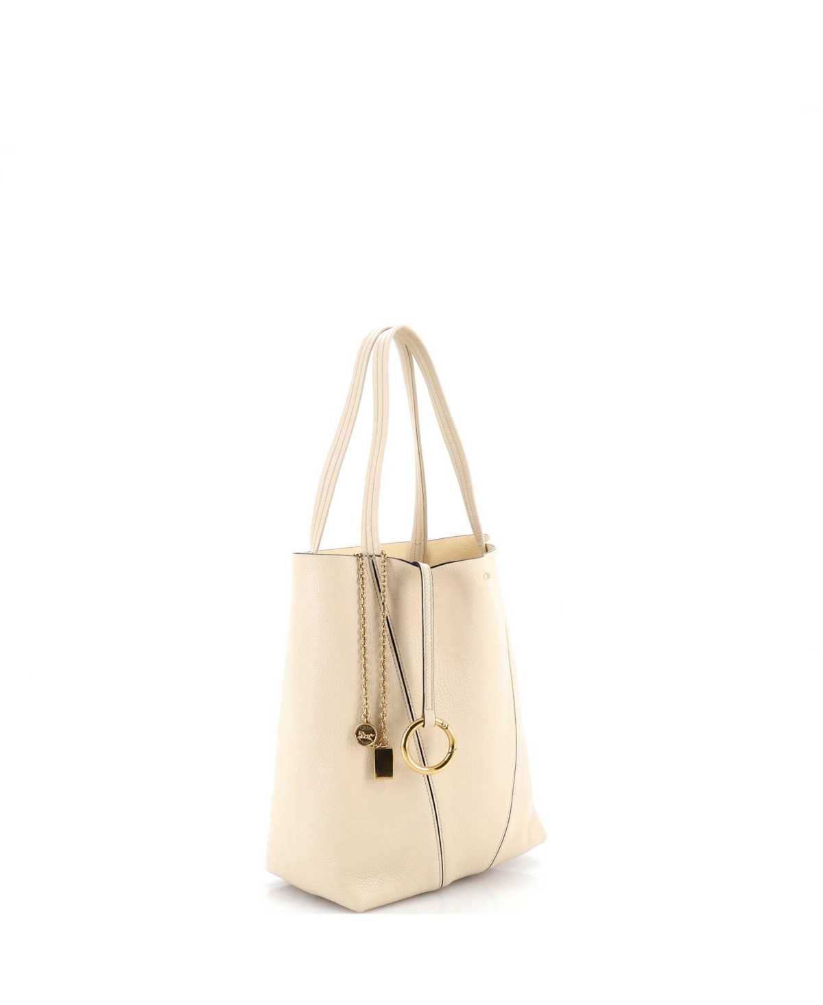 Pre-Owned Chloe Medium Spin Tote Leather