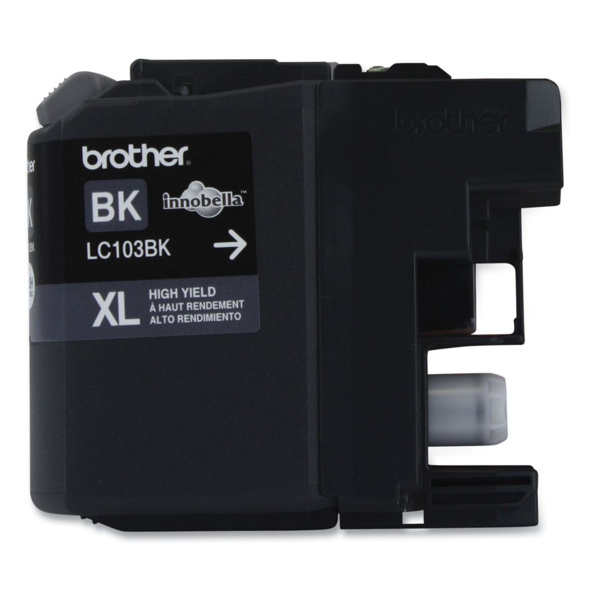 Brother LC103BK 600 Page-Yield Innobella High-Yield Ink - Black