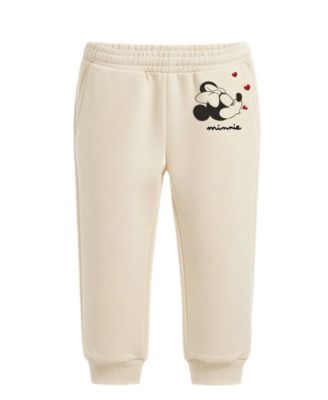 Girls' 2T-6X Long-Sleeve Top and Minnie Fleece Jogger, 2-Piece Set