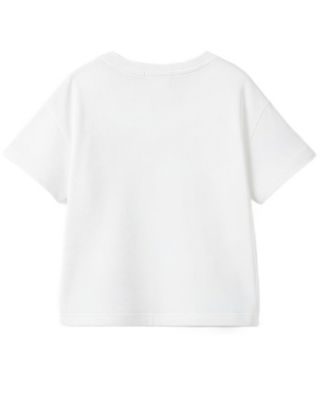 Girls' 2T-6X Crewneck Short-Sleeve Top and Stitch Skirt, 2-Piece Set