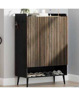 Shoe Cabinet, Large Shoe Cabinet with Doors, Adjustable Shelves, Shoe Organizer with Doors for Hallway, Entryway