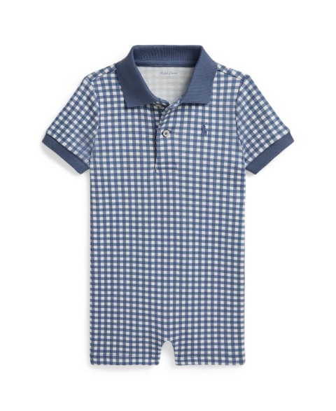 Polo Ralph Lauren Baby Boys' Gingham Polo Shortall