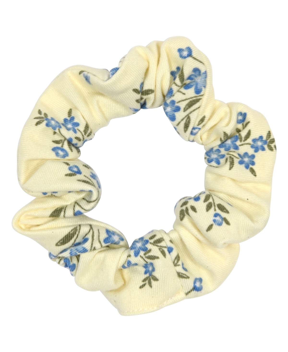 Max & Olivia Girls' 6X-14 Floral Print Top, Short Pants Scrunchie, 3-Piece Set