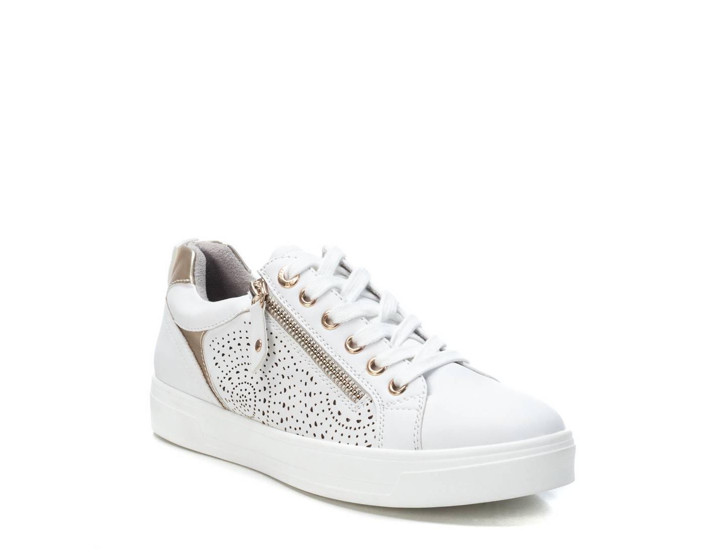 Женские кроссовки XTI Side Zipper Casual, цвет: Белый — фото 2