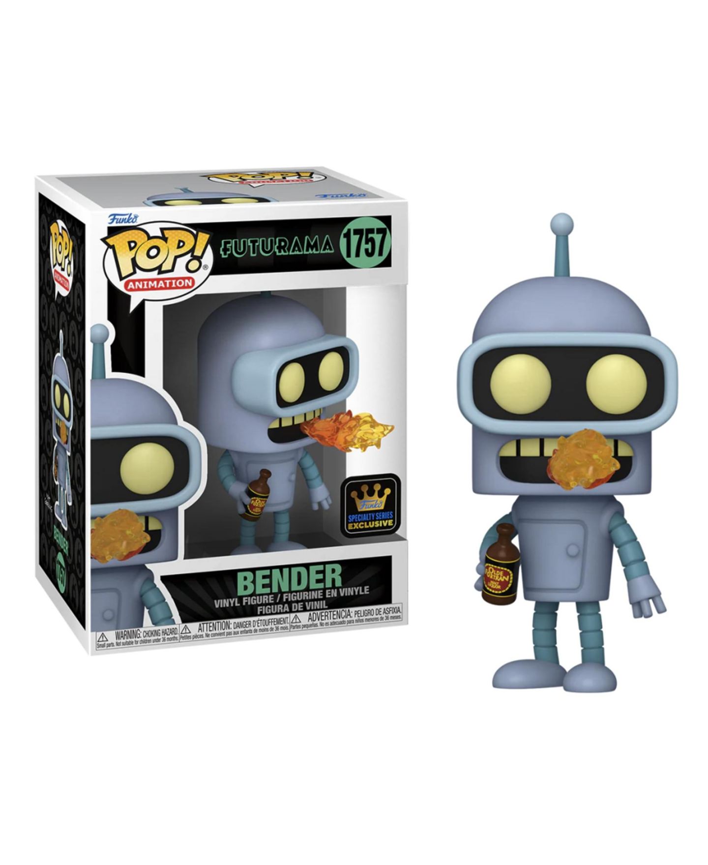 Детская фигурка Funko Pop! Bender (Burping) Vinyl Figure — фото 1