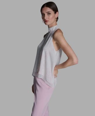 Women's Halter Neck Sleeveless Blouse