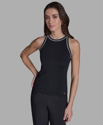 Women's Crewneck Sleeveless Tank Top