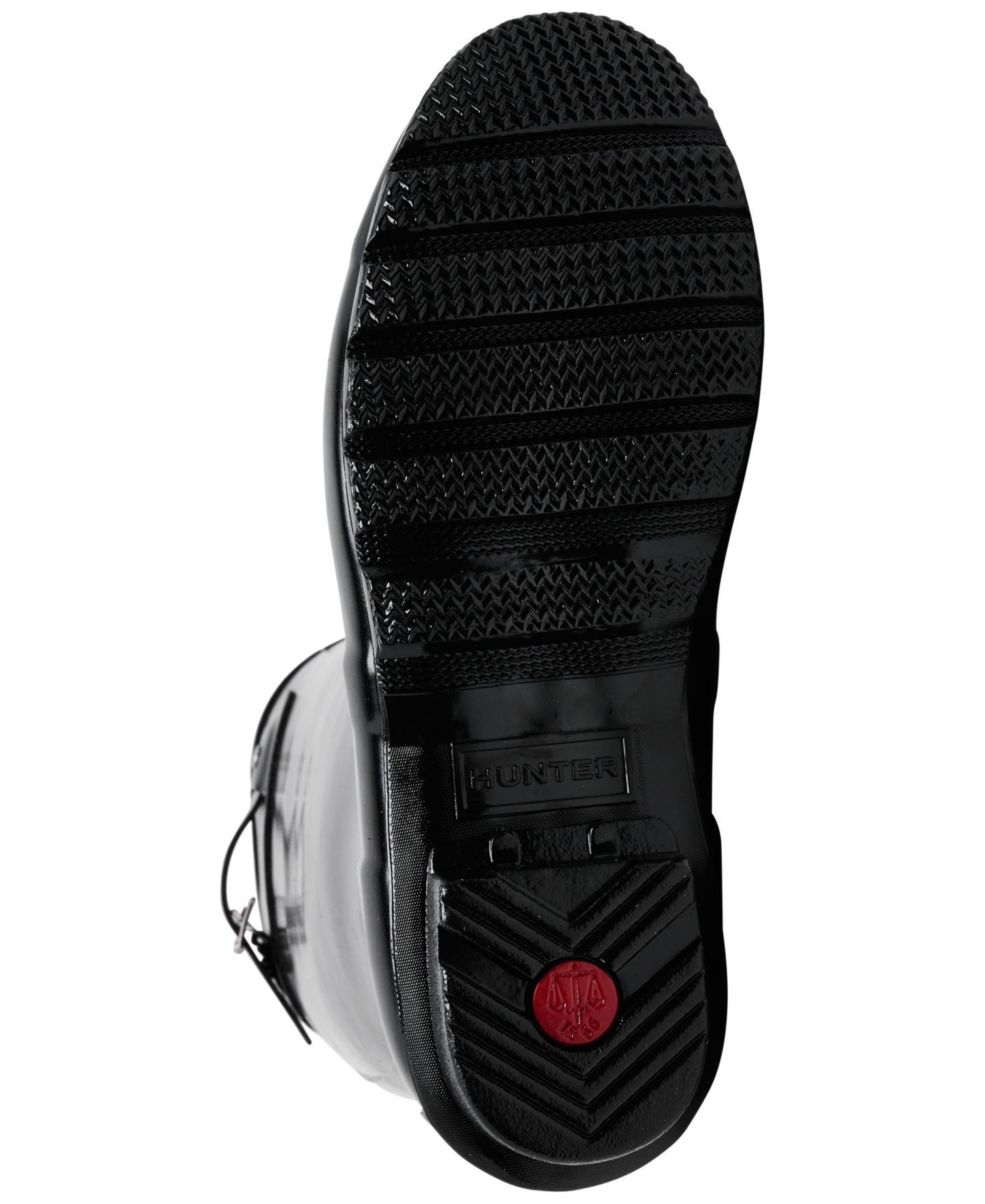 Женские ботинки Hunter Original Tall Waterproof Rain Boots, цвет: Чёрный — фото 6