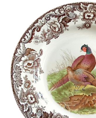 Woodland Pheasant Dinner Plates, Set of 4