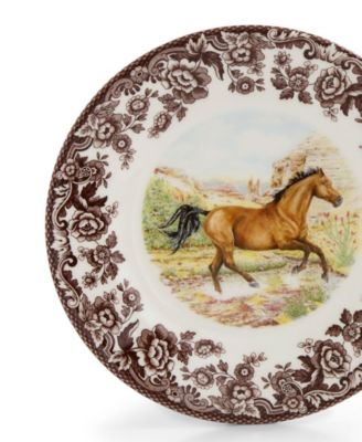 Woodland American Quarter Horse Salad Plate