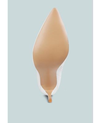 Womens Riggle Long Patent Pu High Heel Boots