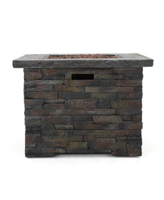 35" SQUARE MGO FIRE PIT - 40000 BTU.